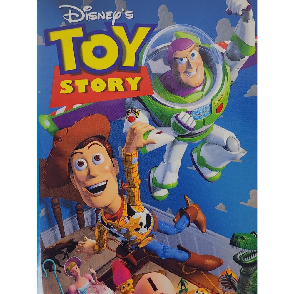 Vintage 1995 Walt Disney's TOY STORY Pixar Films VHS Movie